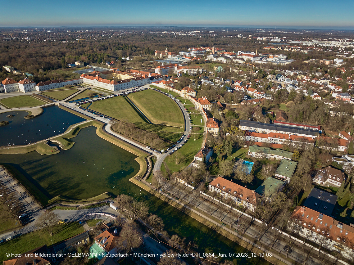 07.01.2023 - Umgebung vom Schloß Nymphenburg